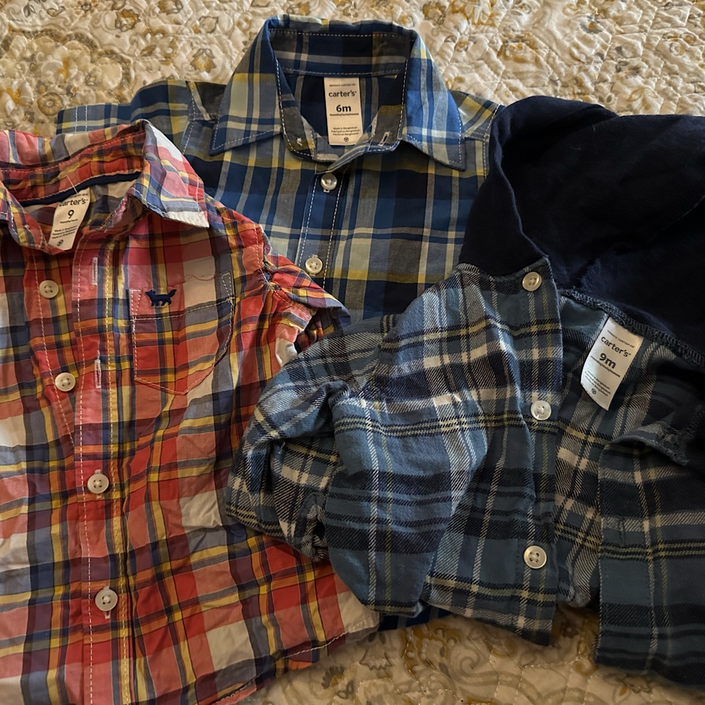 Carter’s kids clothes sizes 6-9 months